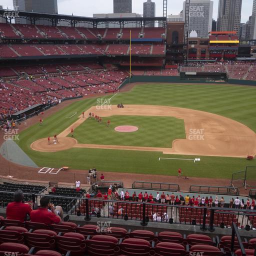 Busch Stadium - Section Infield Redbird Club 244 Seat View