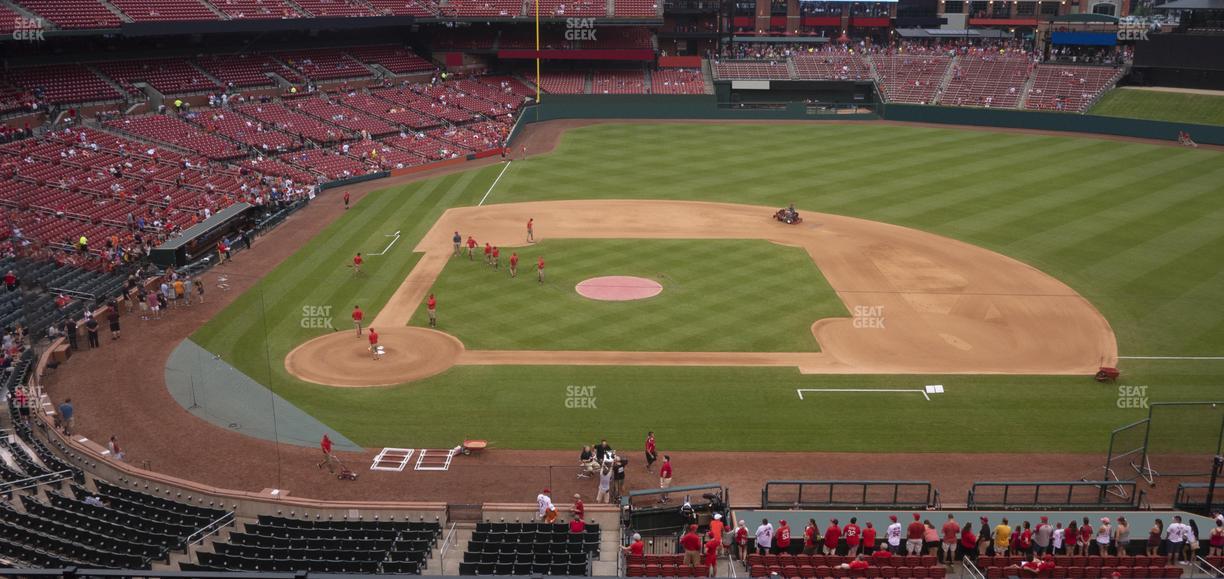 Busch Stadium - Section Infield Redbird Club 245 Seat View