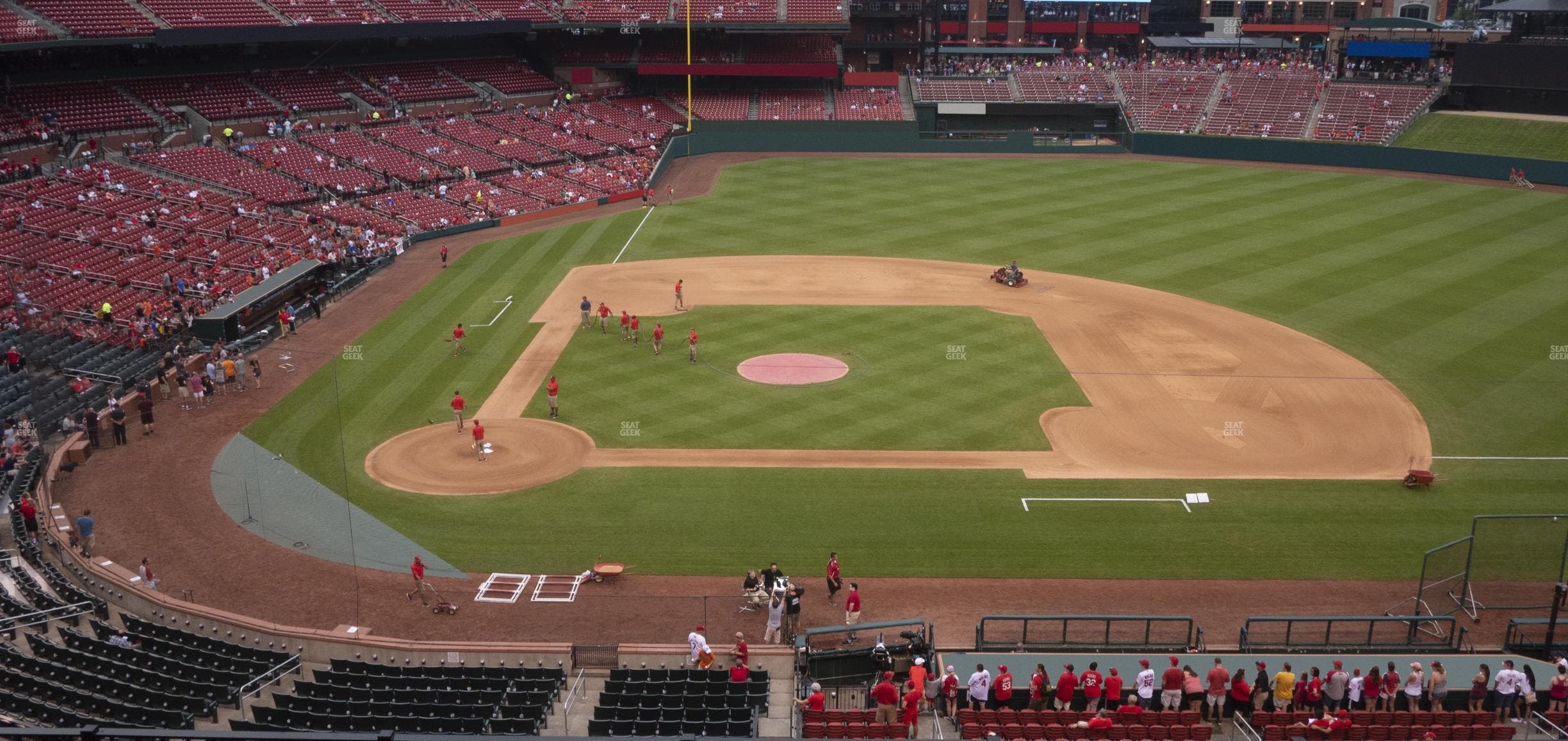 Busch Stadium - Section Infield Redbird Club 245 Seat View