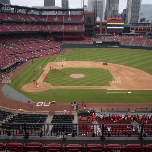 Busch Stadium - Section Infield Redbird Club 245 Seat View