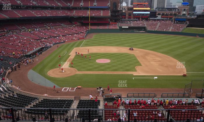 Busch Stadium - Section Infield Redbird Club 245 Seat View