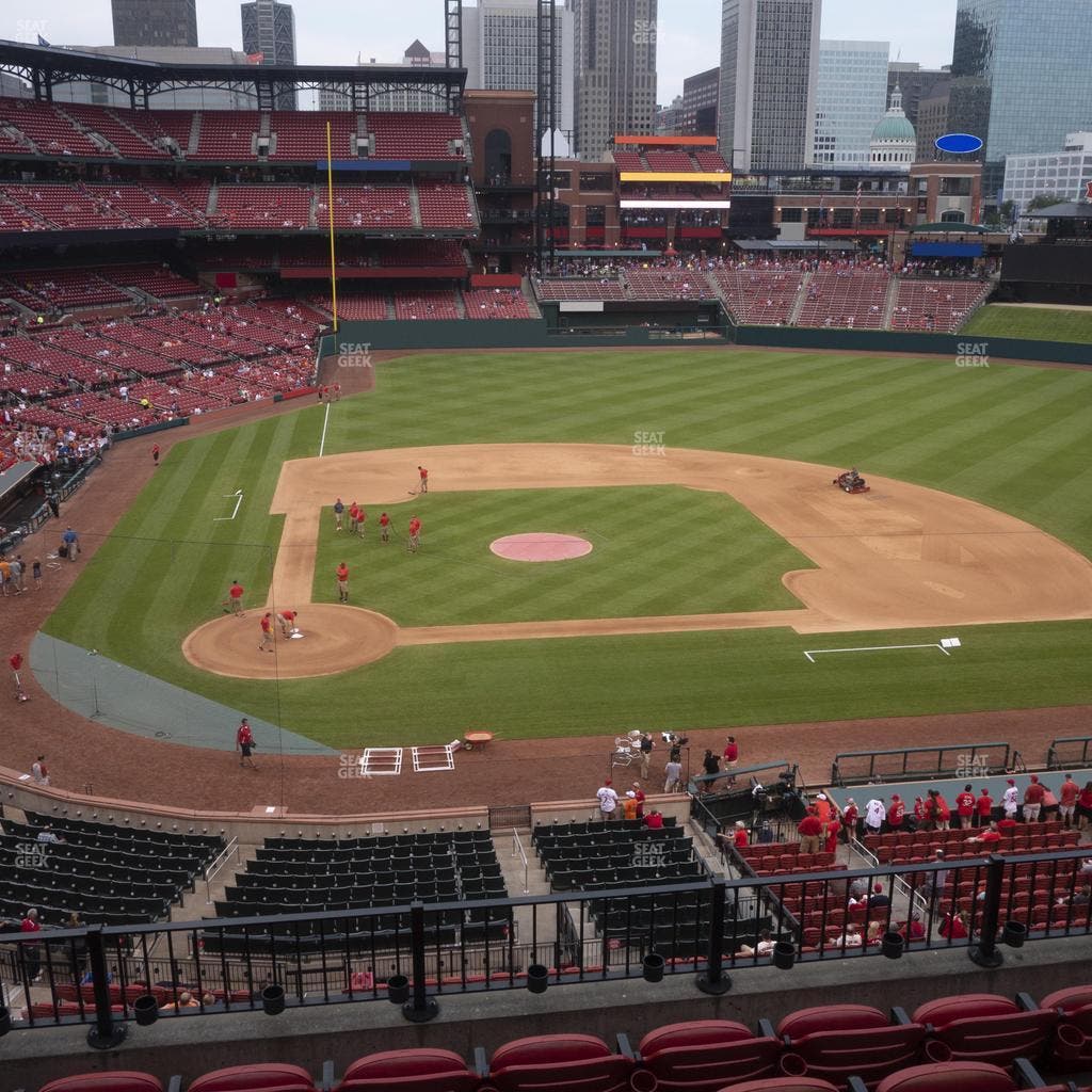 Busch Stadium - Section Infield Redbird Club 246 Seat View