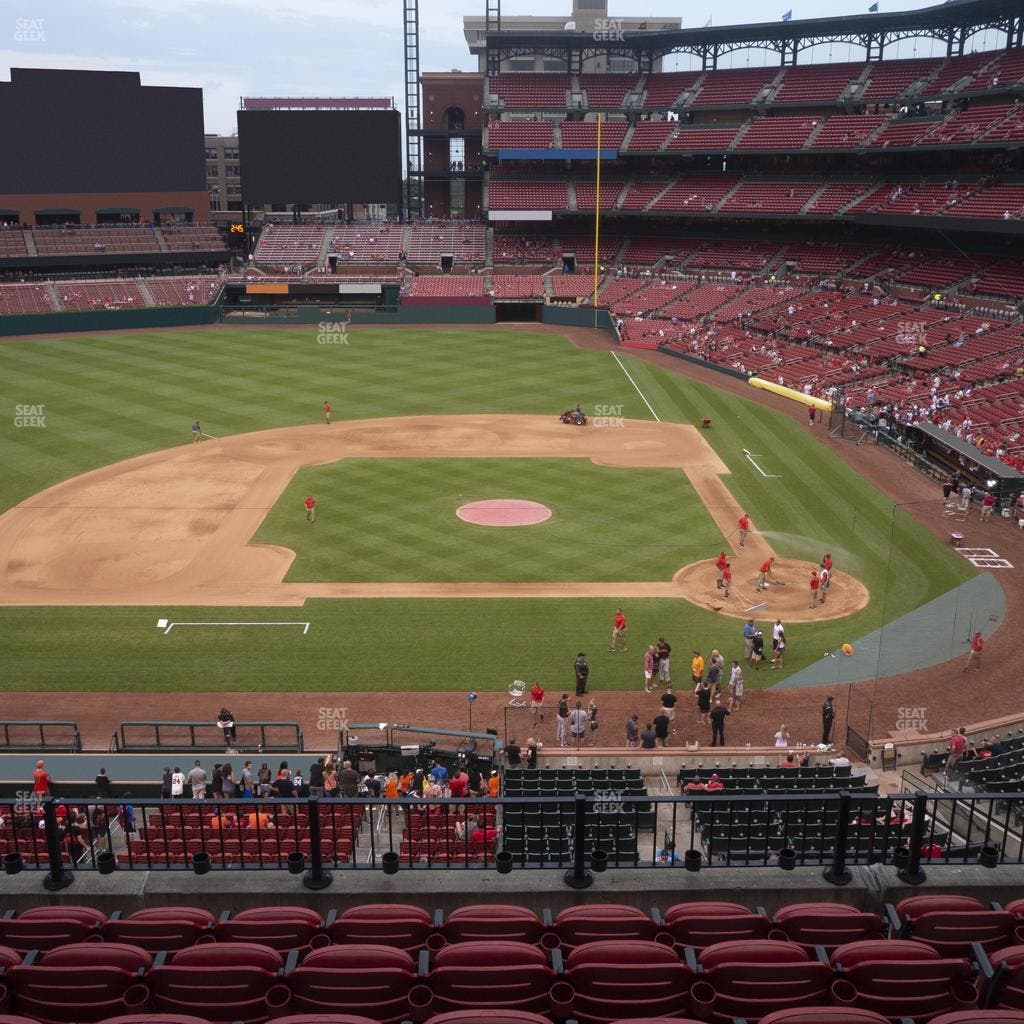 Busch Stadium - Section Infield Redbird Club 254 Seat View