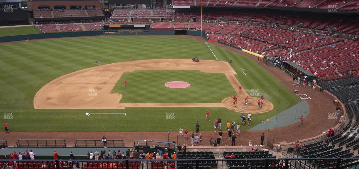 Busch Stadium - Section Infield Redbird Club 254 Seat View