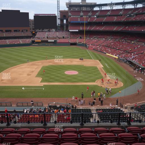 Busch Stadium - Section Infield Redbird Club 254 Seat View