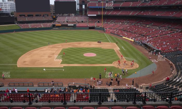 Busch Stadium - Section Infield Redbird Club 254 Seat View