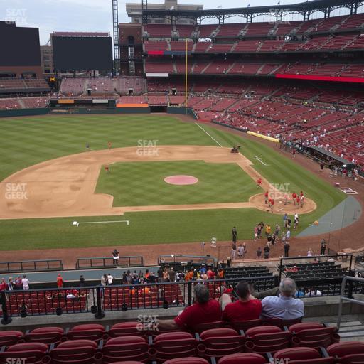 Busch Stadium - Section Infield Redbird Club 255 Seat View