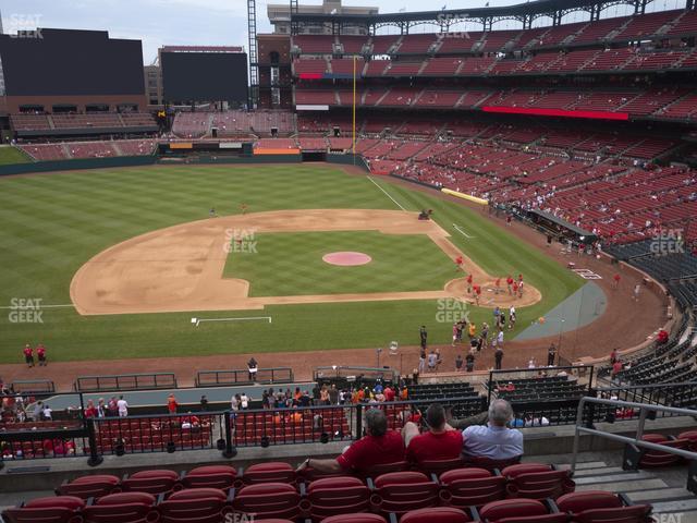 Busch Stadium - Section Infield Redbird Club 255 Seat View