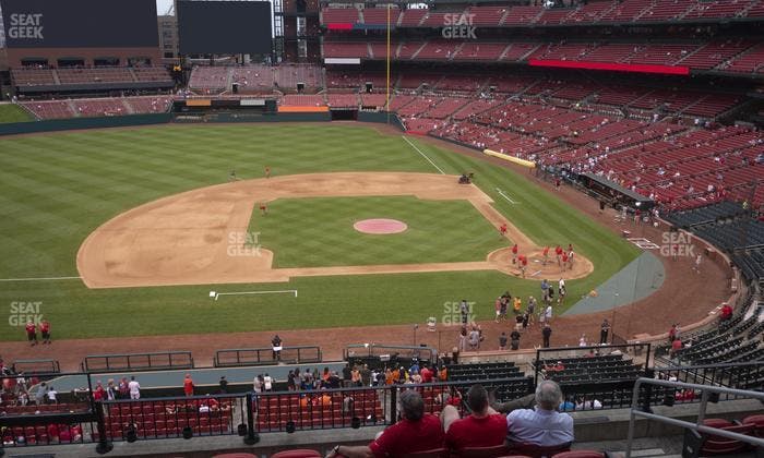 Busch Stadium - Section Infield Redbird Club 255 Seat View