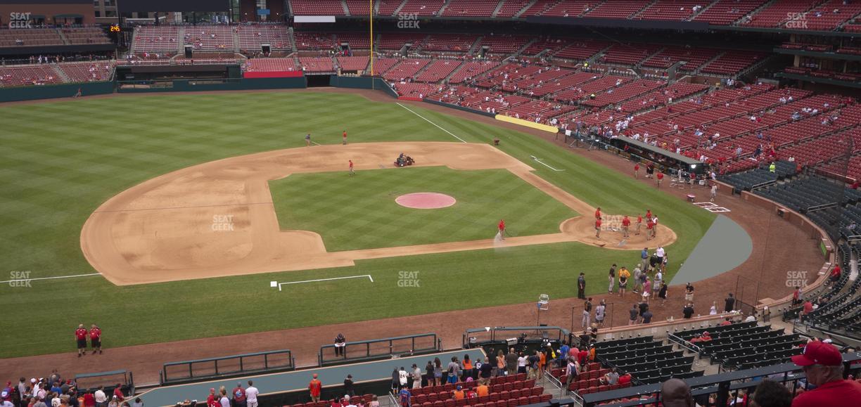 Busch Stadium - Section Infield Redbird Club 257 Seat View