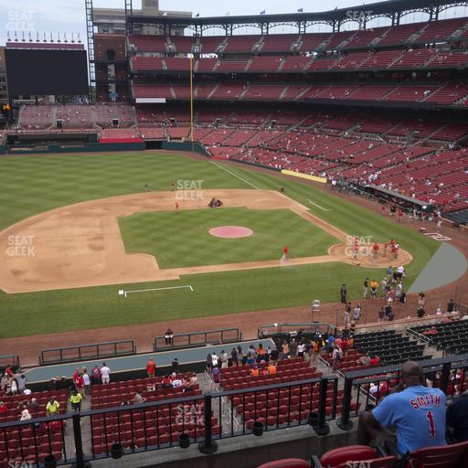 Busch Stadium - Section Infield Redbird Club 257 Seat View