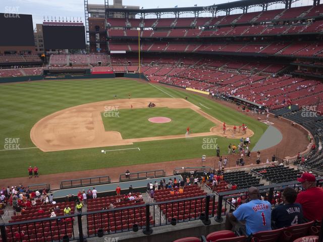Busch Stadium - Section Infield Redbird Club 257 Seat View