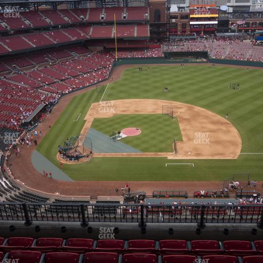 Busch Stadium - Section Infield Terrace 445 Seat View
