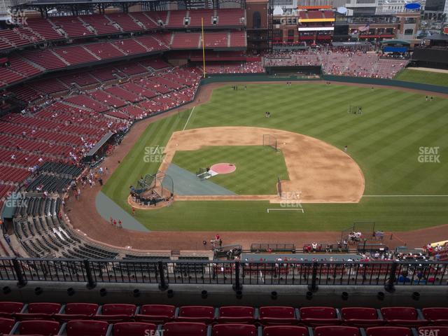 Busch Stadium - Section Infield Terrace 445 Seat View