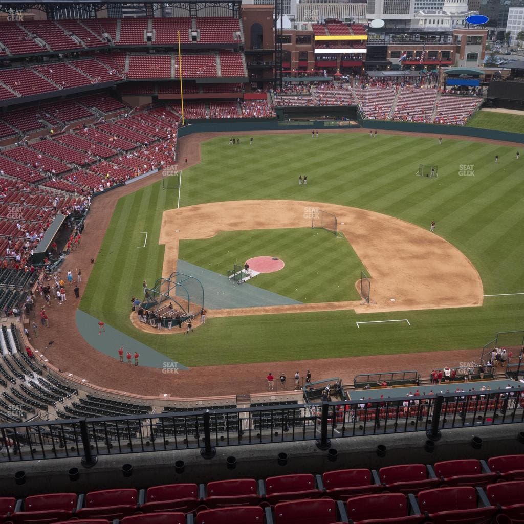 Busch Stadium - Section Infield Terrace 446 Seat View