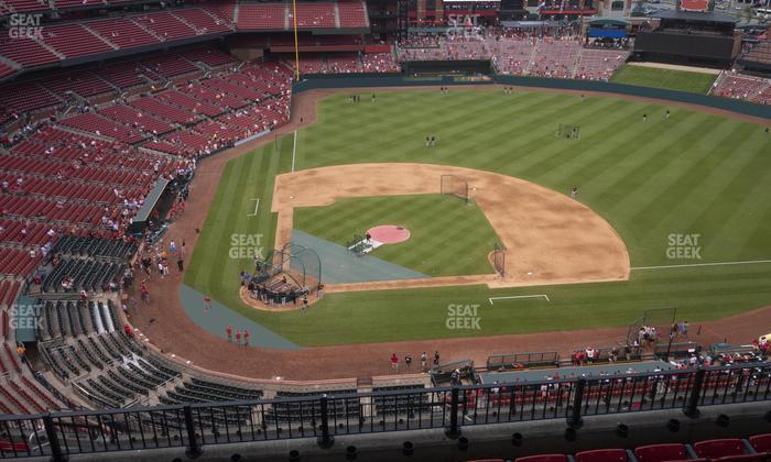 Busch Stadium - Section Infield Terrace 446 Seat View