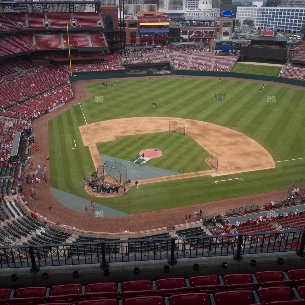 Busch Stadium - Section Infield Terrace 447 Seat View