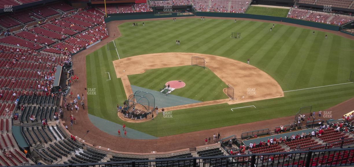 Busch Stadium - Section Infield Terrace 447 Seat View