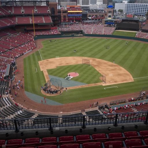 Busch Stadium - Section Infield Terrace 447 Seat View
