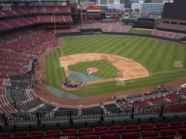 Busch Stadium - Section Infield Terrace 447 Seat View