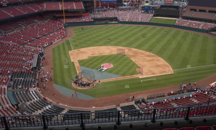 Busch Stadium - Section Infield Terrace 447 Seat View