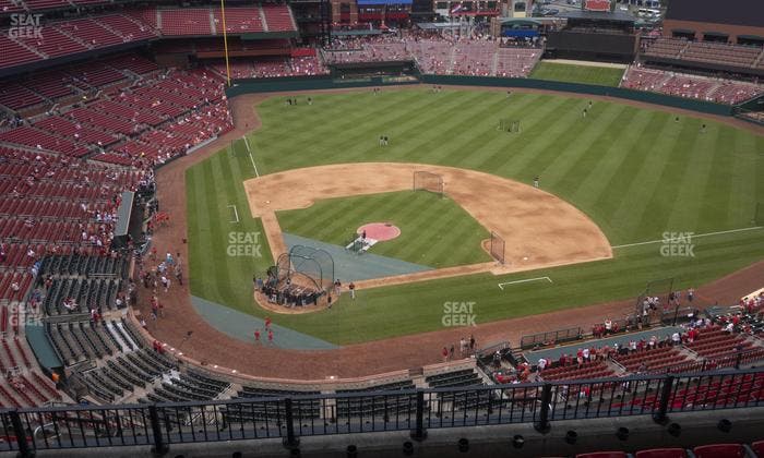 Busch Stadium - Section Infield Terrace 447 Seat View