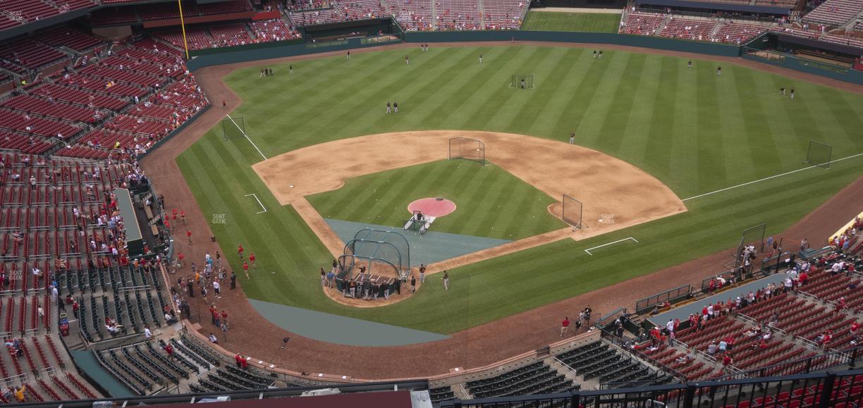 Busch Stadium - Section Infield Terrace 448 Seat View