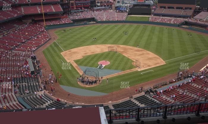 Busch Stadium - Section Infield Terrace 448 Seat View