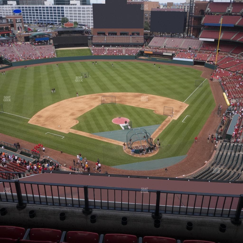 Busch Stadium - Section Infield Terrace 452 Seat View