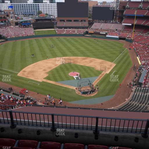 Busch Stadium - Section Infield Terrace 452 Seat View