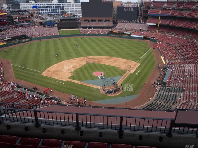 Busch Stadium - Section Infield Terrace 452 Seat View