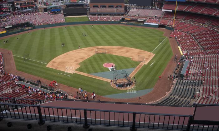 Busch Stadium - Section Infield Terrace 452 Seat View