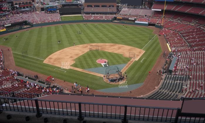 Busch Stadium - Section Infield Terrace 452 Seat View