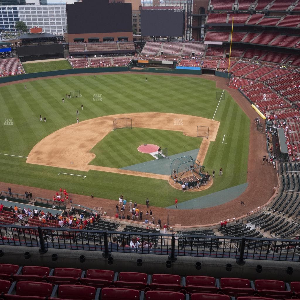 Busch Stadium - Section Infield Terrace 453 Seat View