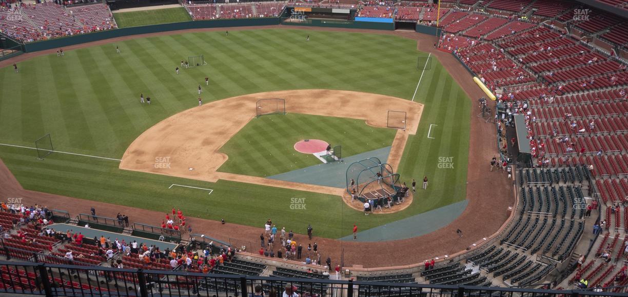 Busch Stadium - Section Infield Terrace 453 Seat View