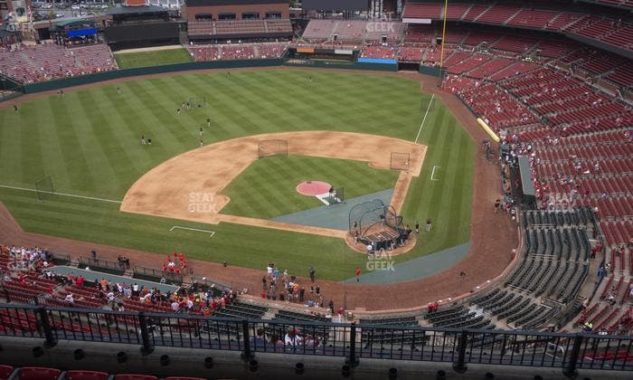 Busch Stadium - Section Infield Terrace 453 Seat View