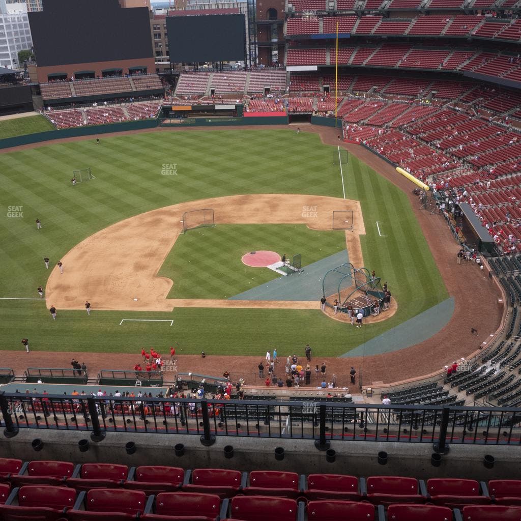 Busch Stadium - Section Infield Terrace 454 Seat View