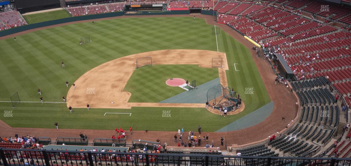 Busch Stadium - Section Infield Terrace 454 Seat View