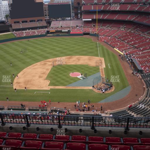 Busch Stadium - Section Infield Terrace 454 Seat View