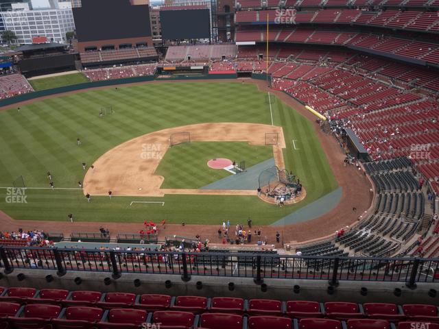 Busch Stadium - Section Infield Terrace 454 Seat View