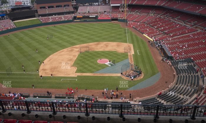 Busch Stadium - Section Infield Terrace 454 Seat View