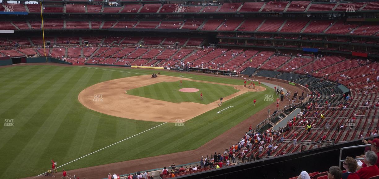 Busch Stadium - Section Left Field Loge 265 Seat View