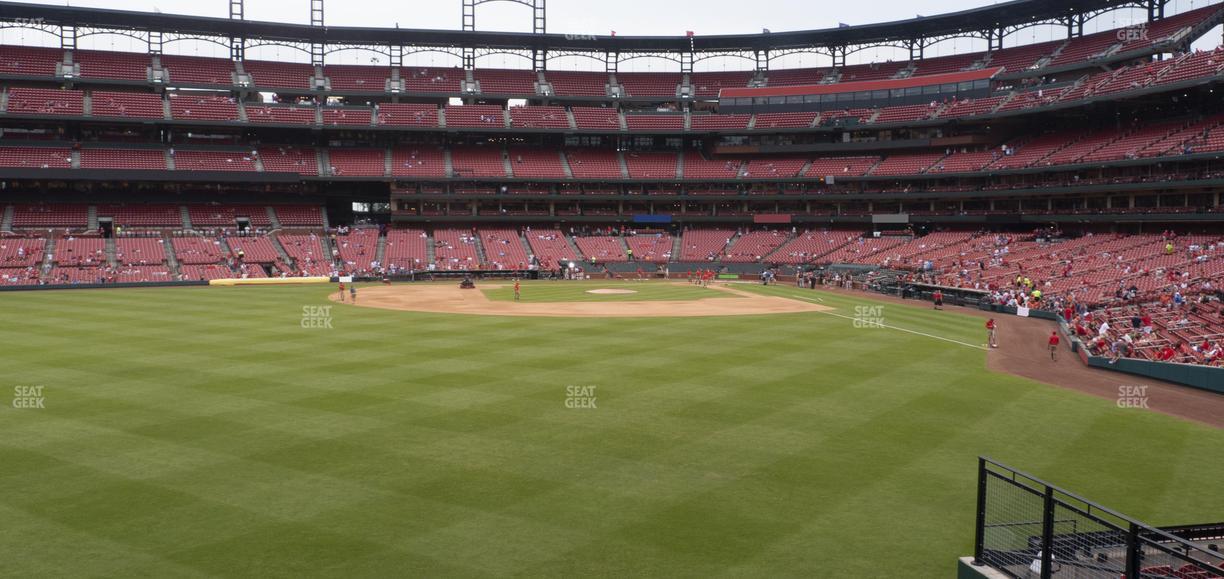 Busch Stadium - Section Lower Left Field Bleachers 189 Seat View