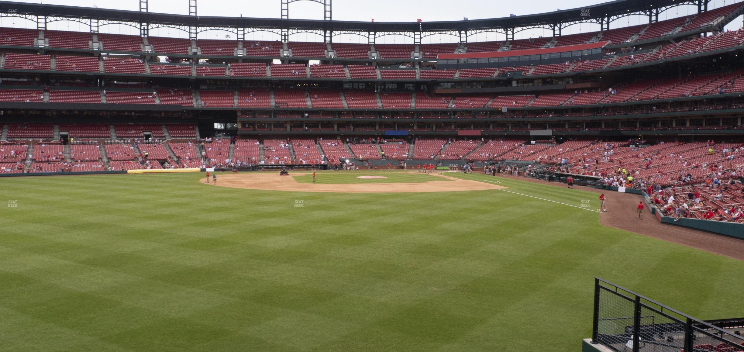 Busch Stadium - Section Lower Left Field Bleachers 189 Seat View