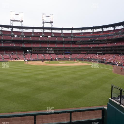 Busch Stadium - Section Lower Left Field Bleachers 189 Seat View