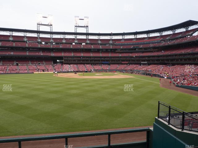 Busch Stadium - Section Lower Left Field Bleachers 189 Seat View