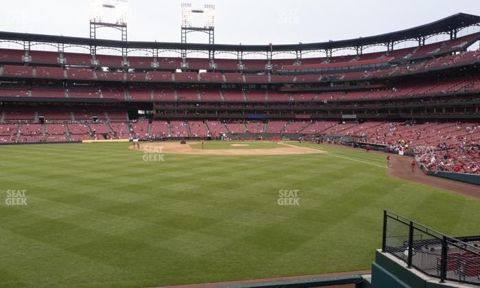 Busch Stadium - Section Lower Left Field Bleachers 189 Seat View