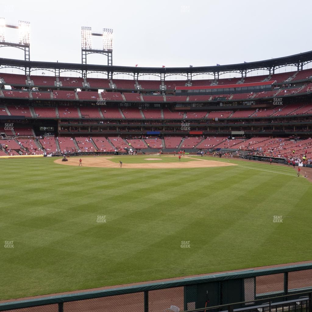 Busch Stadium - Section Lower Left Field Bleachers 191 Seat View