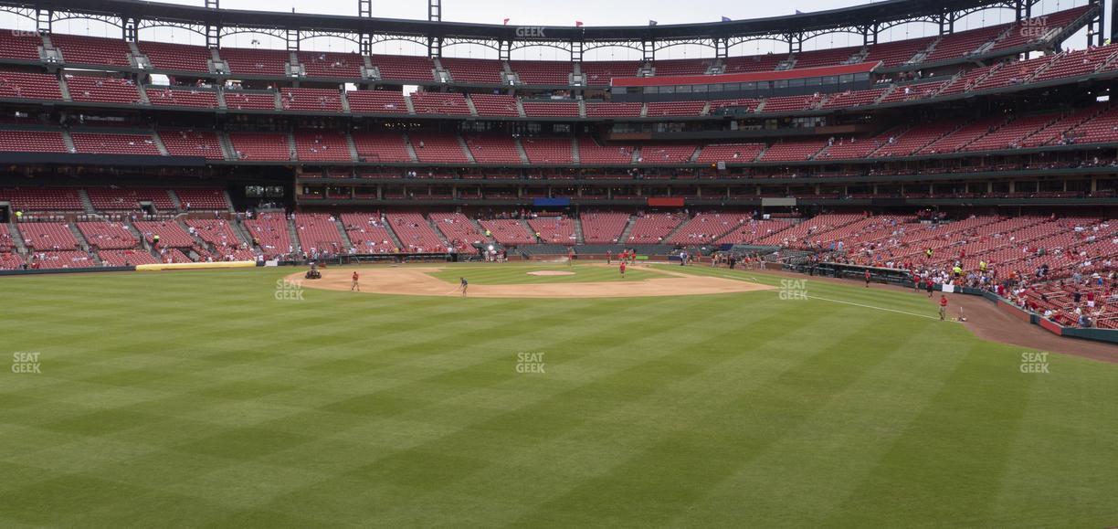 Busch Stadium - Section Lower Left Field Bleachers 191 Seat View