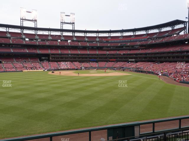 Busch Stadium - Section Lower Left Field Bleachers 191 Seat View